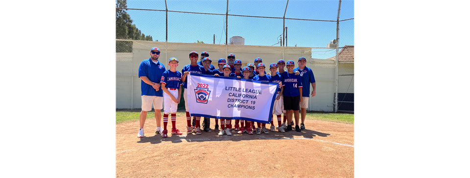 District 19 Little League Baseball Champions-West Covina American