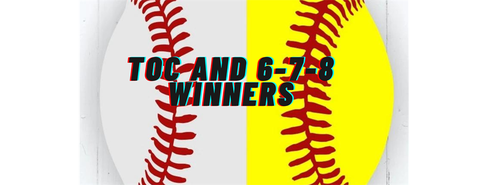 District 19 TOC and 6-7-8 Winners